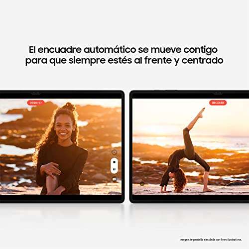 Samsung Galaxy Tab S8 con cargador – Tablet de 11" (8GB RAM, 256GB Almacenamiento, Wifi, Android 12)