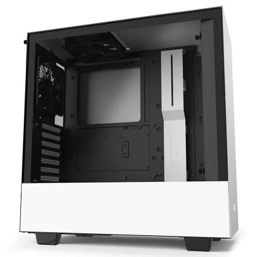 Caja PC NZXT H510 compacta ATX con panel lateral de cristal templado