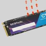Unidad interna de estado sólido M2 NVMe 1TB PCIe 4.0 MiWhole CT300