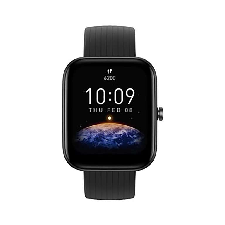 AMAZFIT Bip 3, Smartwatch 4,29 cm (1,69"), frecuencia cardíaca, 60 modos, Bluetooth. (Azul, Rosa y Negro)