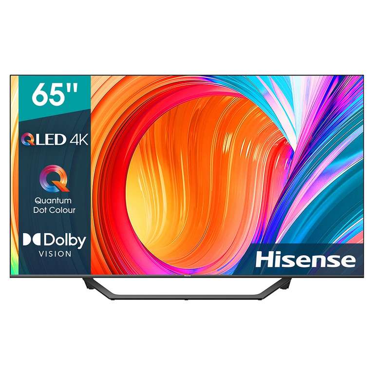 TV LED 165,1cm (65") Hisense 65A7GQ UHD 4K, Quantum Dot, HDR Dolby Vision / HDR 10 / HDR 10+, Smart TV