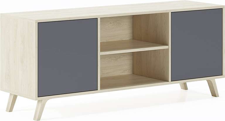 Mueble TV para salón | 57 x 140 x 40 cm | Indicado para TV de 32/40/50/55/60"