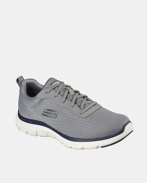 SKECHERS | Zapatillas deportivas de hombre Street wear en color gris con plantilla memory foam