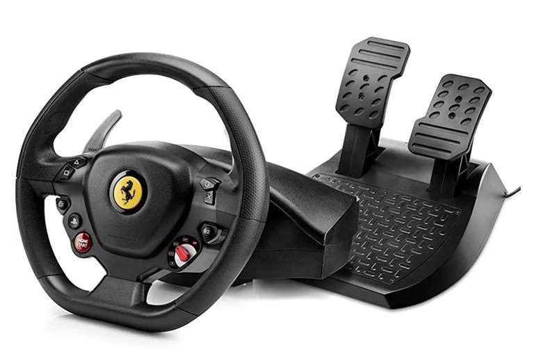 Thrustmaster T80 Ferrari 488 GTB Edition Volant Racing - PS5 / PS4 / PC también Xbox licencia oficial de Ferrari