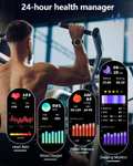 Smartwatch GedFong 1.39" con Llamadas, IP67 Impermeable, 107 Modos, Podómetro, Monitoreo de Ritmo Cardíaco, Android e iOS