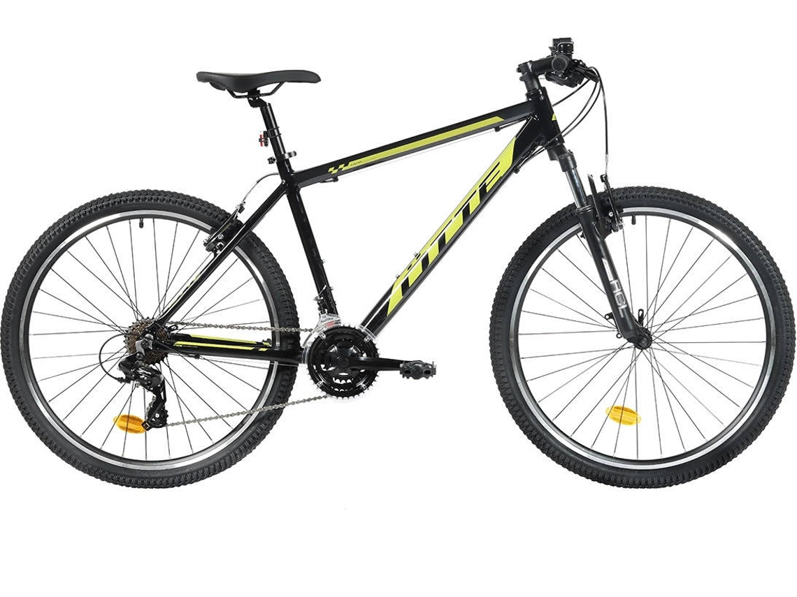 Bicicleta de Montaña OTTE Kosmo (Talla M - Negro / Amarillo - 27.5")
