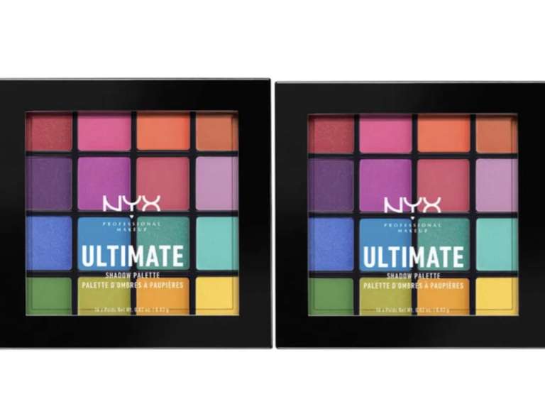Pack 2 - NYX Paleta 16 sombras Ultimate Shadow Brights