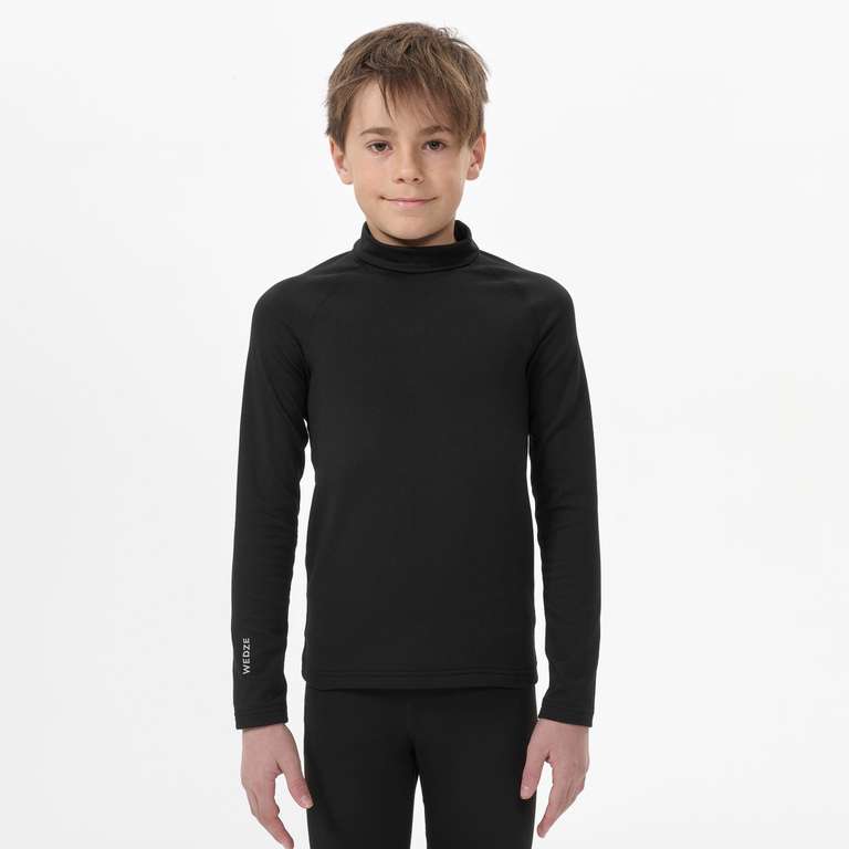 Camiseta térmica unisex para niños de 4 a 14 años Wedze BL Ski 500, recogida gratis en Decathlon (también disponible el pantalón térmico)
