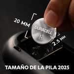Duracell - Pilas de botón de litio 2025 de 3 V, paquete de 2, con Tecnología Baby Secure