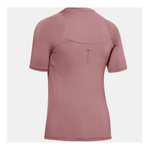 Under armour rush - camiseta mujer pink. También este otro modelo con semi cremallera en link de la descripción