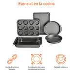 Amazon Basics - Juego de 6 utensilios antiadherentes para horno