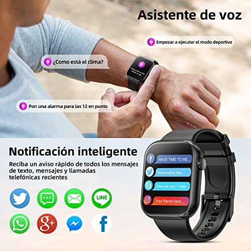 Smartwatch con llamada bluetooth