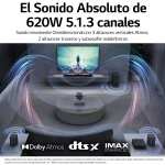 Barra de Sonido LG MERIDIAN 2022 S80QR Dolby Atmos