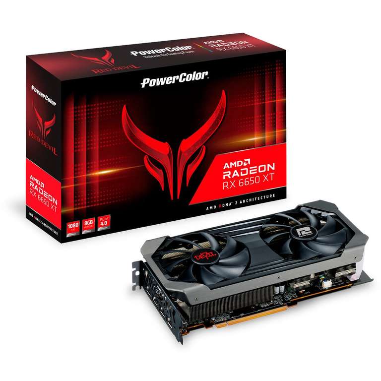 PowerColor Red Devil AMD Radeon RX 6650 XT 8GB GDDR6
