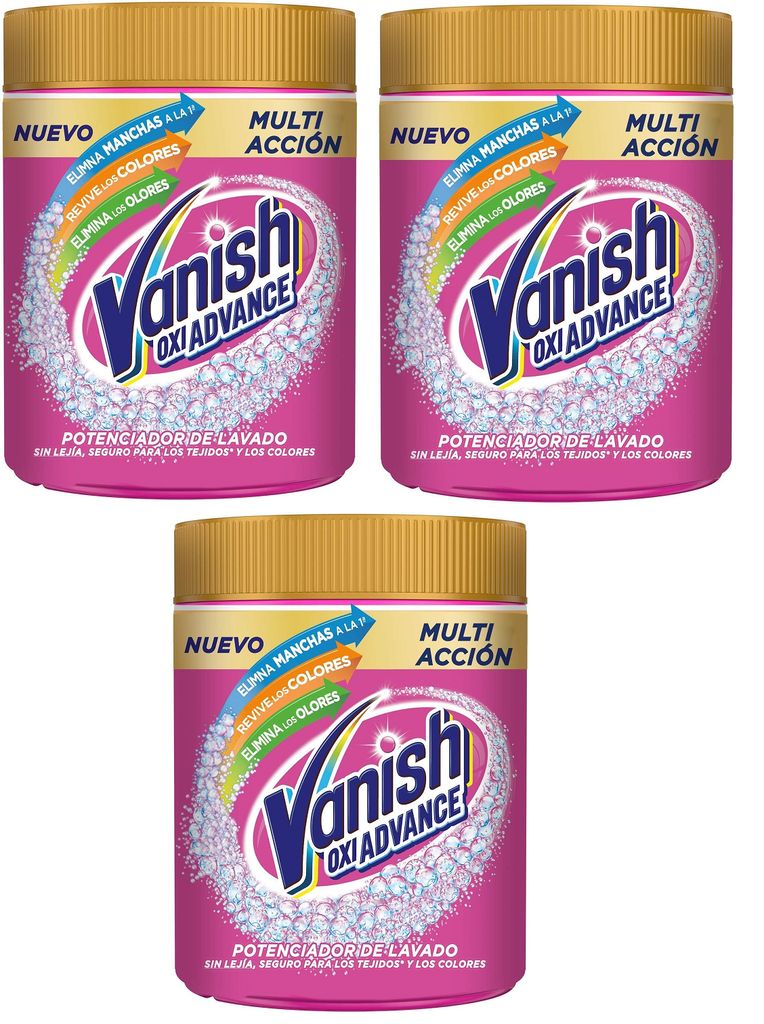 3x Vanish Oxi Action Multipoder Polvo 400gr [ 3 x 2 y Compra recurrente ]