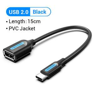 Vention. Cable Type-C a usb otg