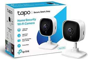 Tp-Link TAPO C100 - Cámara Vigilancia WiFi Interior, 1080P , audio bidireccional, comp. Con Alexa