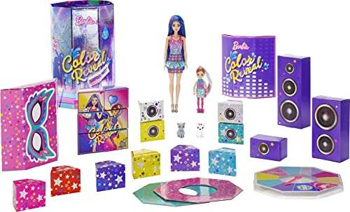 Barbie Color Reveal Set de fiesta para regalo