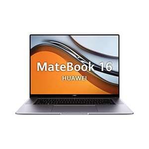 HUAWEI MateBook 16 - Ordenador portátil 16" 2,5K (AMD Ryzen7 5800H, 16GB RAM, 512GB SSD, AMD Radeon Graphics, Windows 11 Home