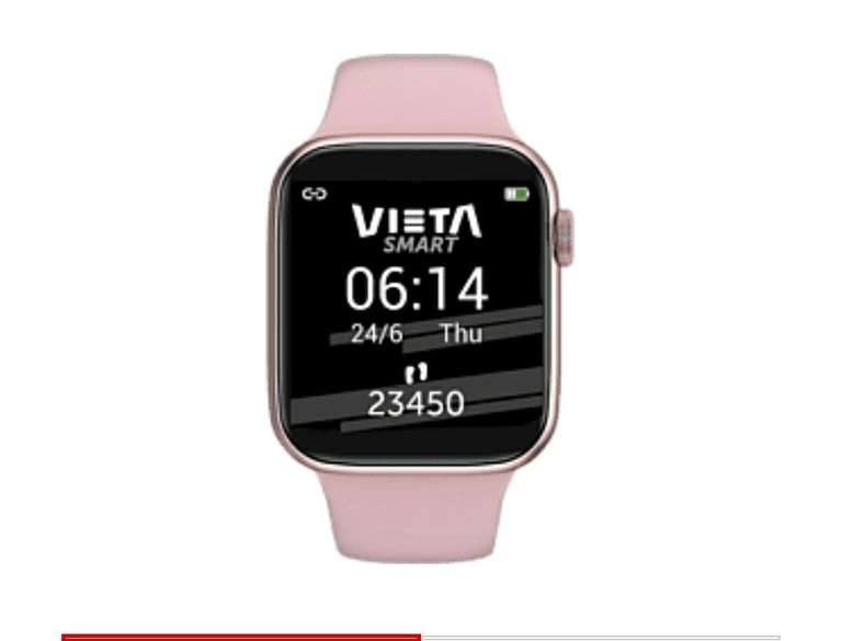 Smartwatch - Vieta Beat 3, Bluetooth, Resistente al agua, IP67, Autonomía 3  días, Rosa y negro » Chollometro