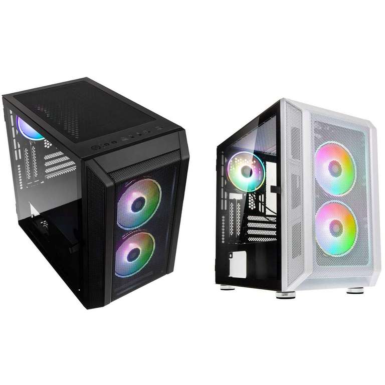 Kolink Citadel Mesh RGB - Caja Micro ATX (Negra o blanca)