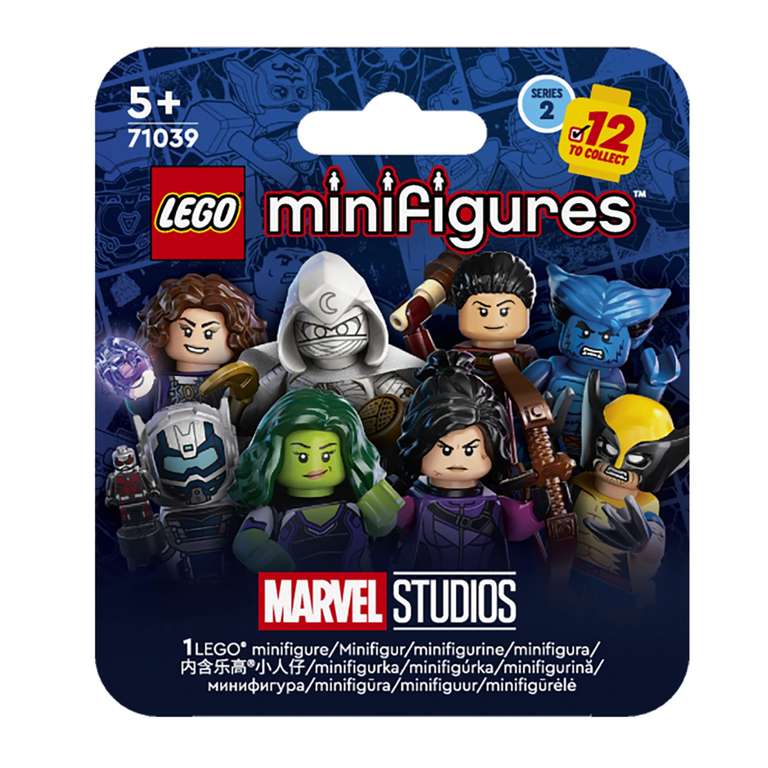 2 figuras Lego Marvel
