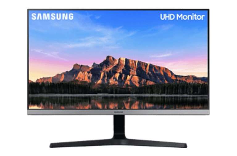 Monitor - Samsung LU28R550UQPXEN, 28", UHD 4K, 4 ms, 60 Hz, IPS, Negro