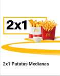 2x1 en Patatas Medianas y en Apple Pie