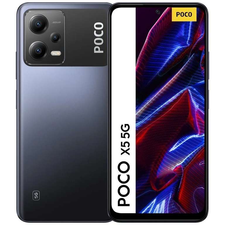 POCO X5 5G 8/256GB Negro Libre Cable USB-C a Jack