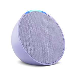 Echo Pop | Altavoz inteligente Bluetooth con Alexa de sonido potente y compacto | Lavanda