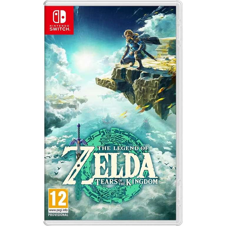 The Legend of Zelda Tears of the Kingdom - PAL España - Nintendo Switch - Nuevo precintado