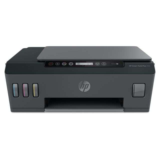 HP Impresora Multifunción Tinta HP Smart Tank 555, Wi-Fi, copia, escanea