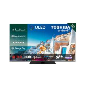 Toshiba TV QLED (65") Toshiba 65QA7D63DG, 4K UHD, Smart TV, Sonido Onkyo