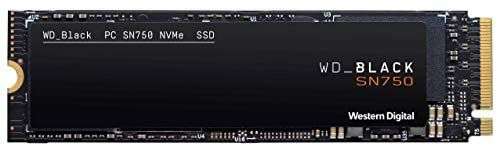 WD_BLACK SN750 2 TB - SSD interno NVMe para gaming de alto rendimiento