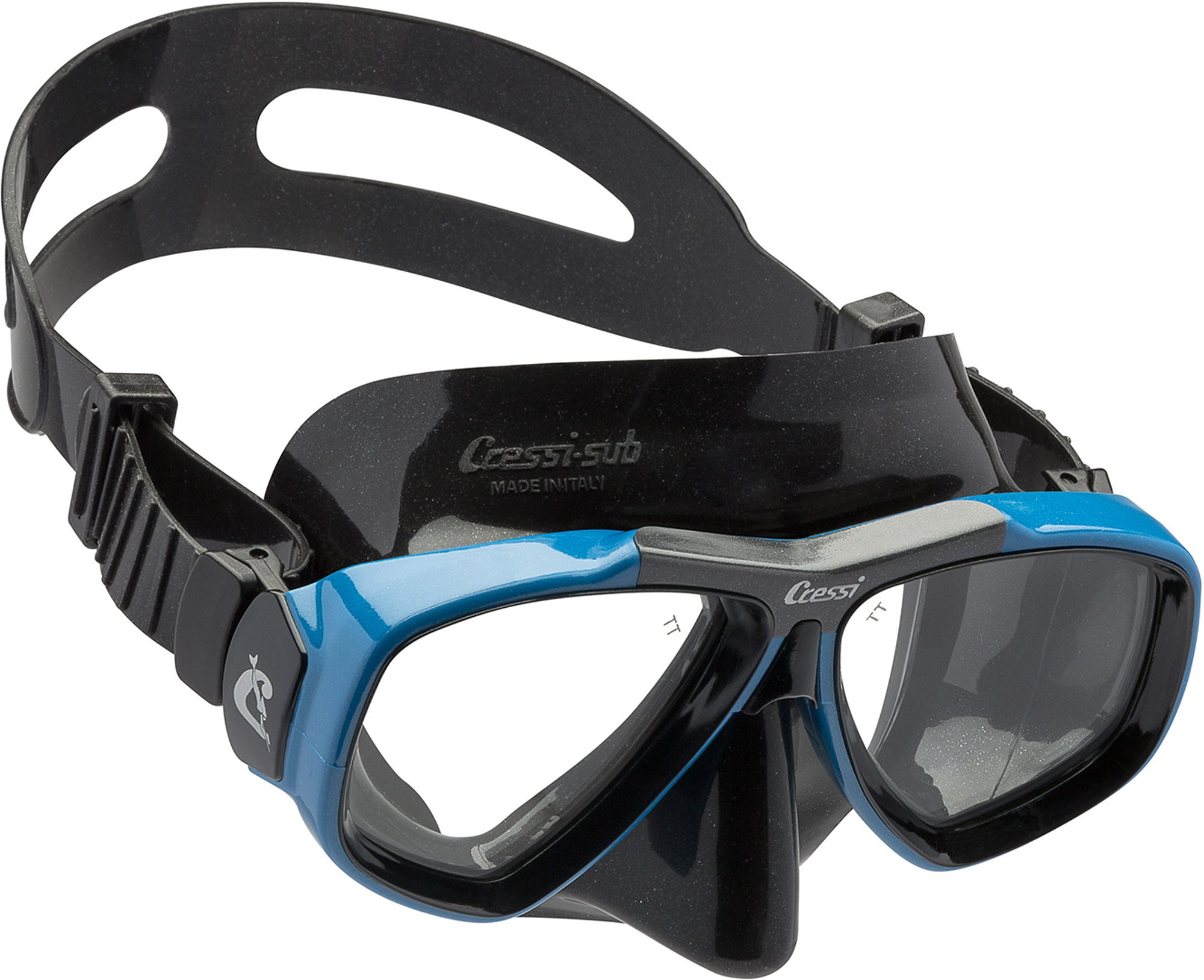 Cressi Primera – Máscara de Buceo con Lentes de Inclinado Calidad Desde 1946