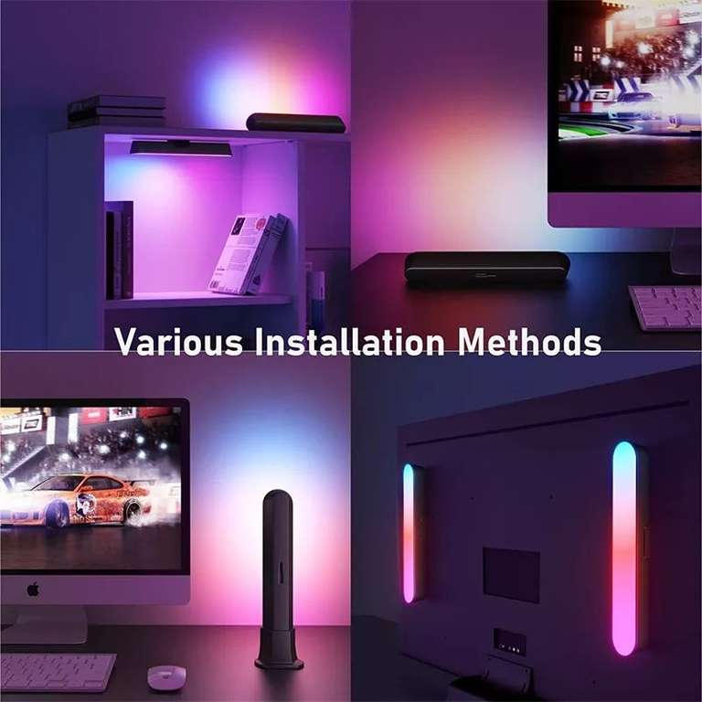 Kit de Luces LED RGB ambientales y decorativas