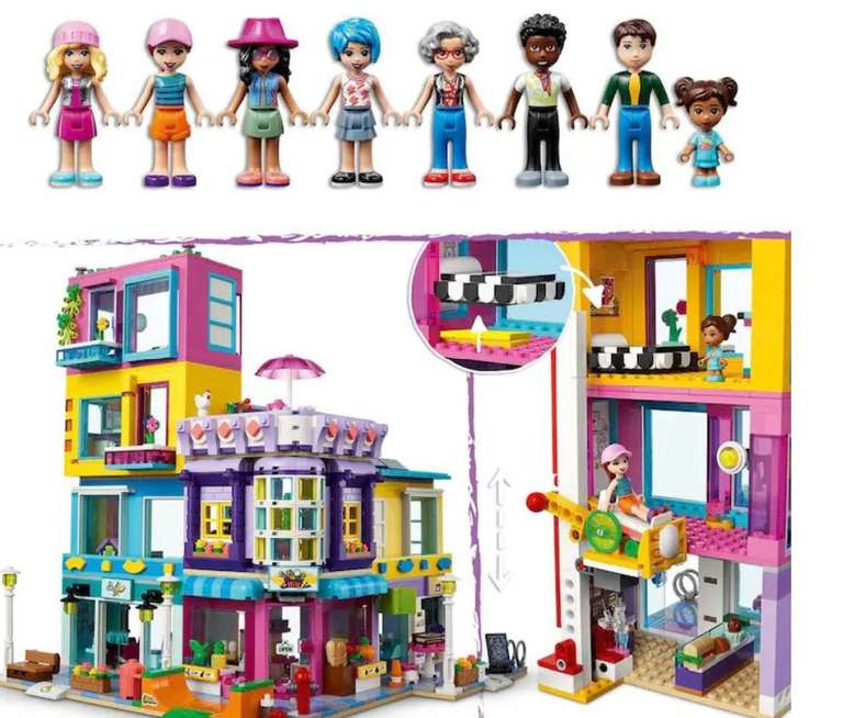 Lego Edificio de la calle principal