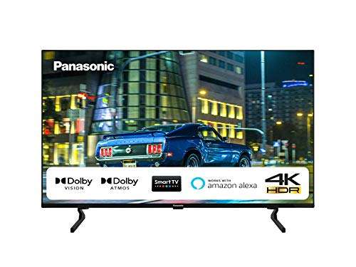 Panasonic TX-55HX600 LCD 4K Smart TV 55" (Dolby Atmos, Dolby Vision, Compatible con Amazon Alexa, Compatible con el Asistente de Google,
