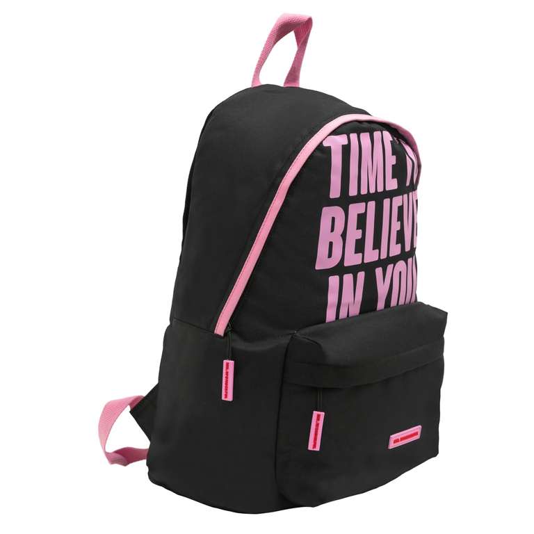 Mochila rosa Mr. Wonderful Time to believe in you