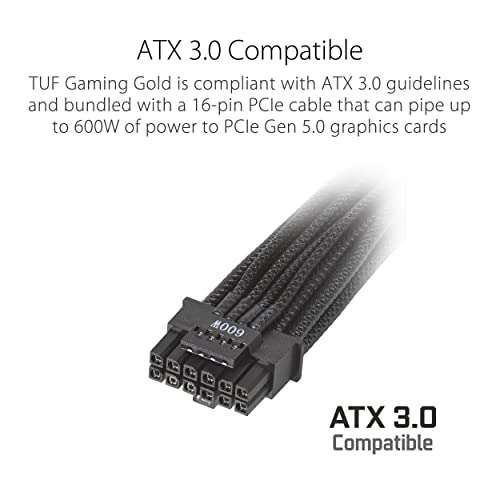 ASUS TUF Gaming 1000W 80 Plus Gold Modular