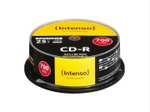 CD-R Intenso 700 MB 52x Printable Cakebox 25 piezas