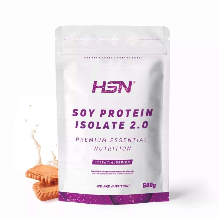 HSN Proteína de Soja Aislada a 18'45€ 2Kg || 9,3€/Kg