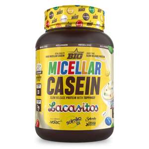 Micellar Casein 1Kg Lacasitos Big Proteína Caseina. [1ra compra a 27.16€] [Si compras 3 a 23.82€] [Si eliges otros 2 productos 15%desc]
