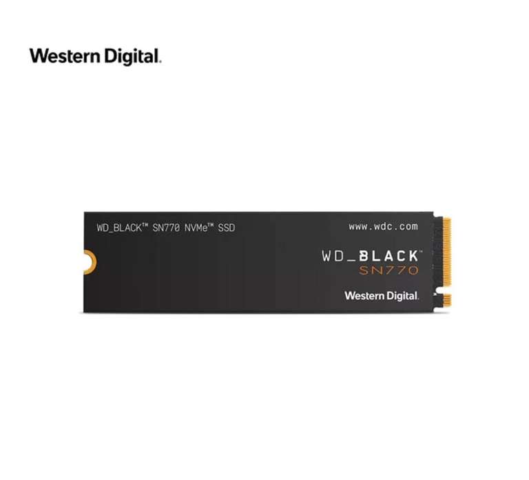 Western Digital Black SN770 2TB NVMe PCIe Gen4 - Disco Duro M.2