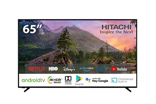 Tv H I T A C H I 65HAK5350 Android Smart TV 65 Pulgadas,