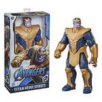 Avengers Figura de acción de Lujo de Thanos de Marvel Titan Hero Series Blast Gear, Juguete de 30 cm