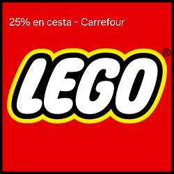 Imagen de -25% en cesta LEGO – Carrefour