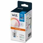 WiZ Bombilla LED Inteligente WIFI, Luz Blanca y Multicolor por 2,99€ [Cuentas Seleccionadas]