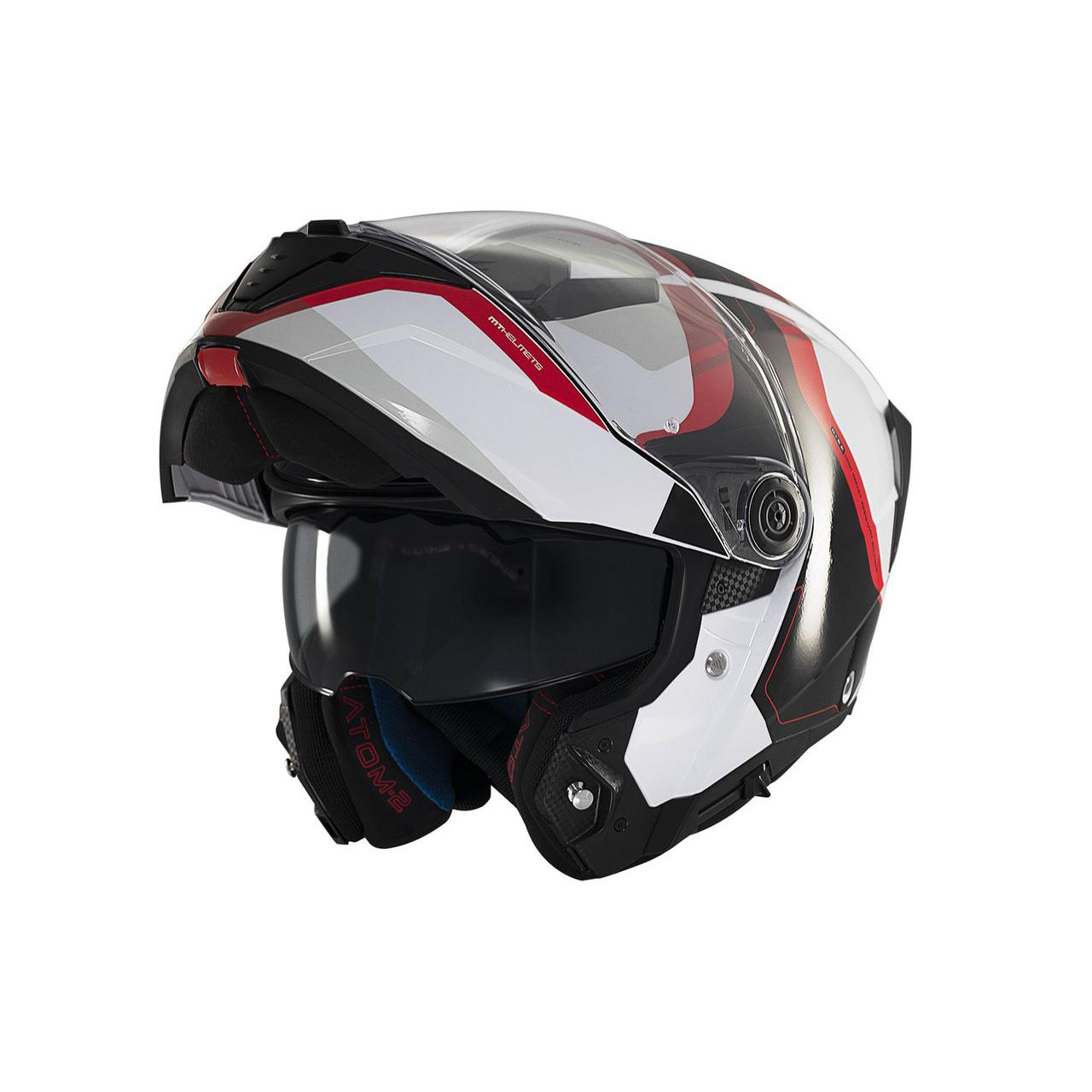 Casco De Moto Modular Atom 2 Sv MT HELMETS