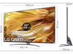 TV LED 65" - LG 65QNED916PB MiniLed, UHD 4K, 4K α7 Gen4 AI Deep Learning, webOS 6.0, DVB-T2, HDR Dolby Vision, Atmos